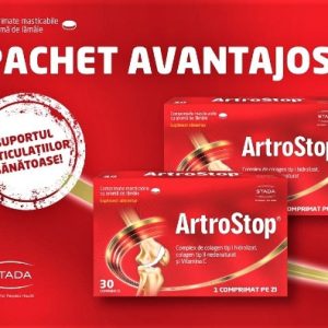 walmark artrostop cu colagen ctx30 cpr mast 1+1 promo