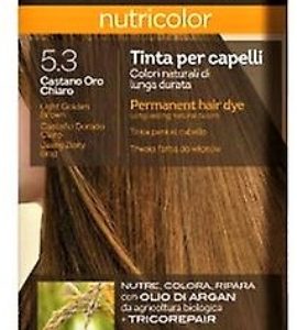 nutricolor vopsea par 5.3 light golden brown 140ml nb00530
