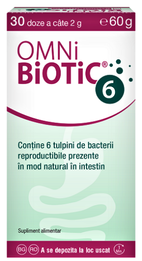 Omni-Biotic 6 pulbere - 60 grame Omni-Biotic 6 pulbere - 60 grame