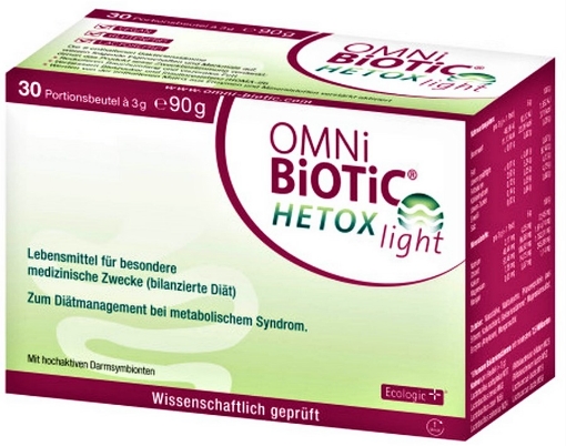Omni-Biotic Hetox light - 30 plicuri Omni-Biotic Hetox light - 30 plicuri
