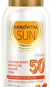 Gerovital Sun Lotiune spray pentru protectie solara copii SPF50 - 100ml