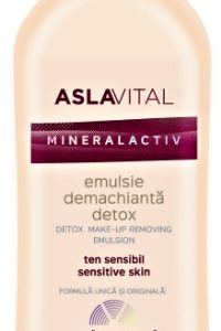 aslavital mineralactiv emulsie demachianta detox 150ml