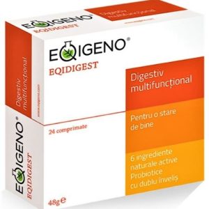Eqigeno Eqidigest 2g - 24 comprimate masticabile