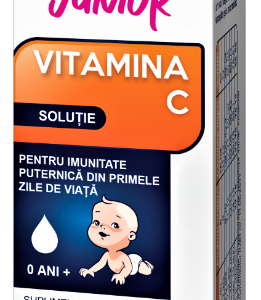 Bioland Vitamina C Junior solutie - 10ml Biofarm