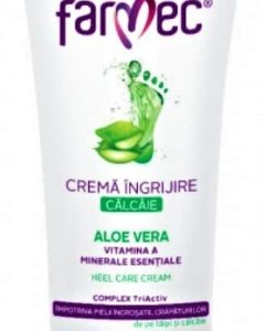Farmec crema pentru ingrijirea calcaielor cu aloe vera - 100ml