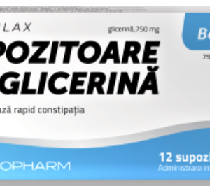 GreenLax supozitoare cu glicerina pentru bebelusi - 12 supozitoare Laropharm