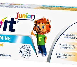 Cavit Junior cu aroma de vanilie - 20 tablete masticabile Biofarm