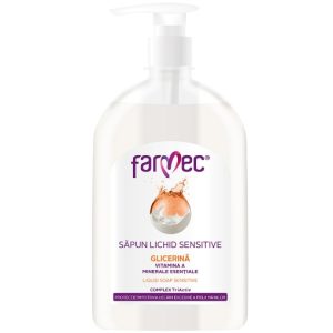Farmec sapun lichid Sensitive cu glicerina - 500ml