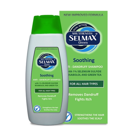 Selmax Green sampon anti-matreata pentru toate tipurile de par - 200ml Selmax Green sampon anti-matreata pentru toate tipurile de par - 200ml