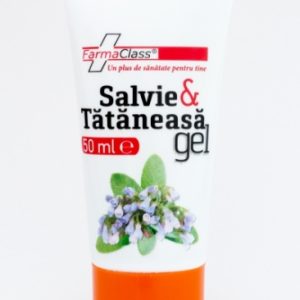 FarmaClass gel cu salvie si tataneasa - 50ml