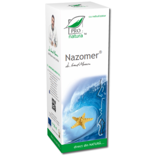 ProNatura Nazomer spray nazal cu nebulizator - 50ml ProNatura Nazomer spray nazal cu nebulizator - 50ml
