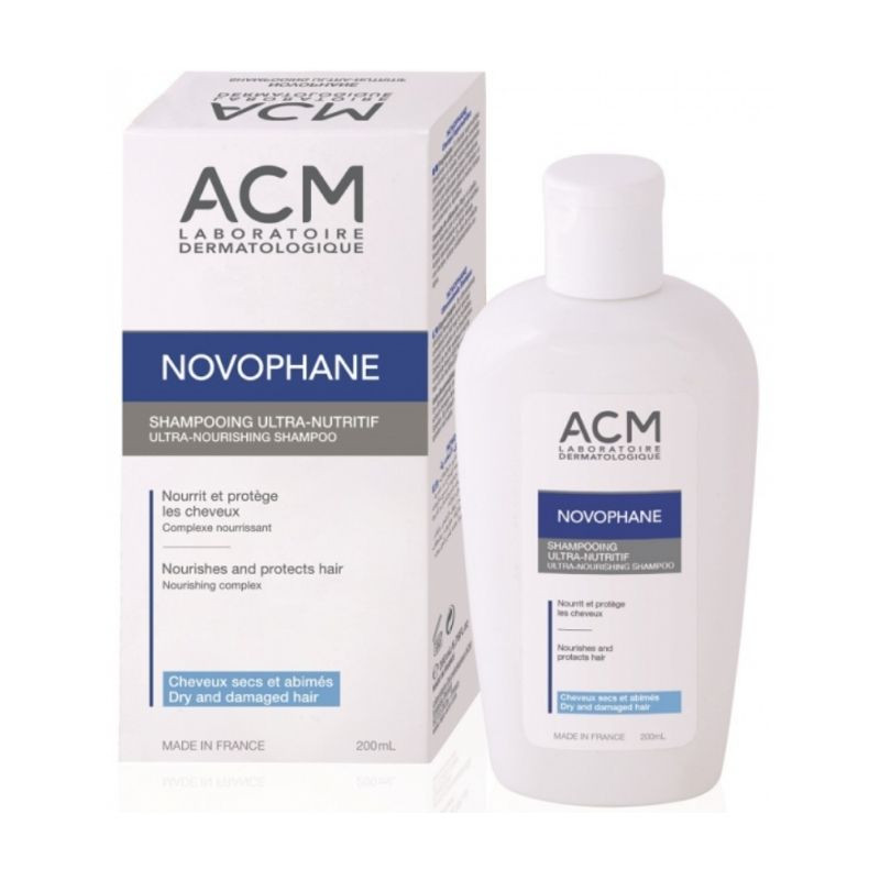 ACM NOVOPHANE Sampon ultra-nutritiv pentru par uscat, 200 ml ACM NOVOPHANE Sampon ultra-nutritiv pentru par uscat, 200 ml