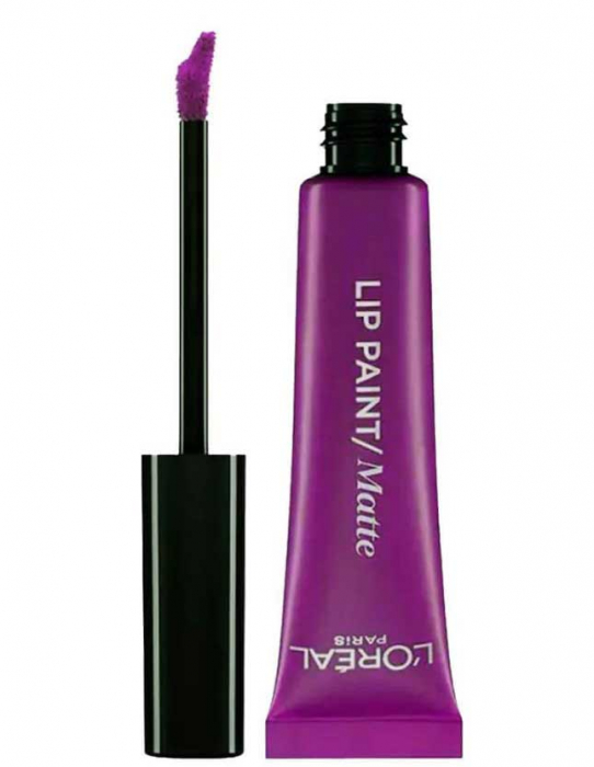 Ruj Lichid L Oreal Paris Infallible Lip Paint Matte 207 Wuthering purple, 8 ml Ruj Lichid L Oreal Paris Infallible Lip Paint Matte 207 Wuthering purple, 8 ml