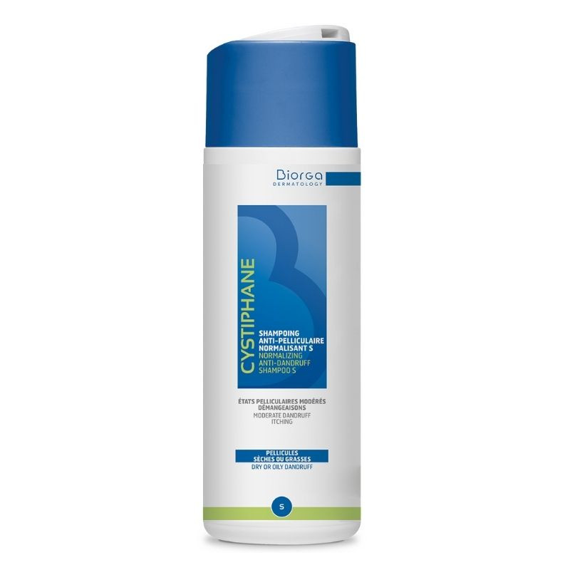 Cystiphane BIORGA S Sampon antimatreata pentru normalizarea scalpului, 200ml Cystiphane BIORGA S Sampon antimatreata pentru normalizarea scalpului, 200ml