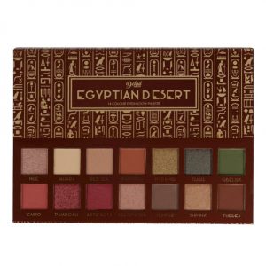 Paleta Profesionala cu 14 farduri nude Nova Kiss Egyptian Desert, 35.8 g