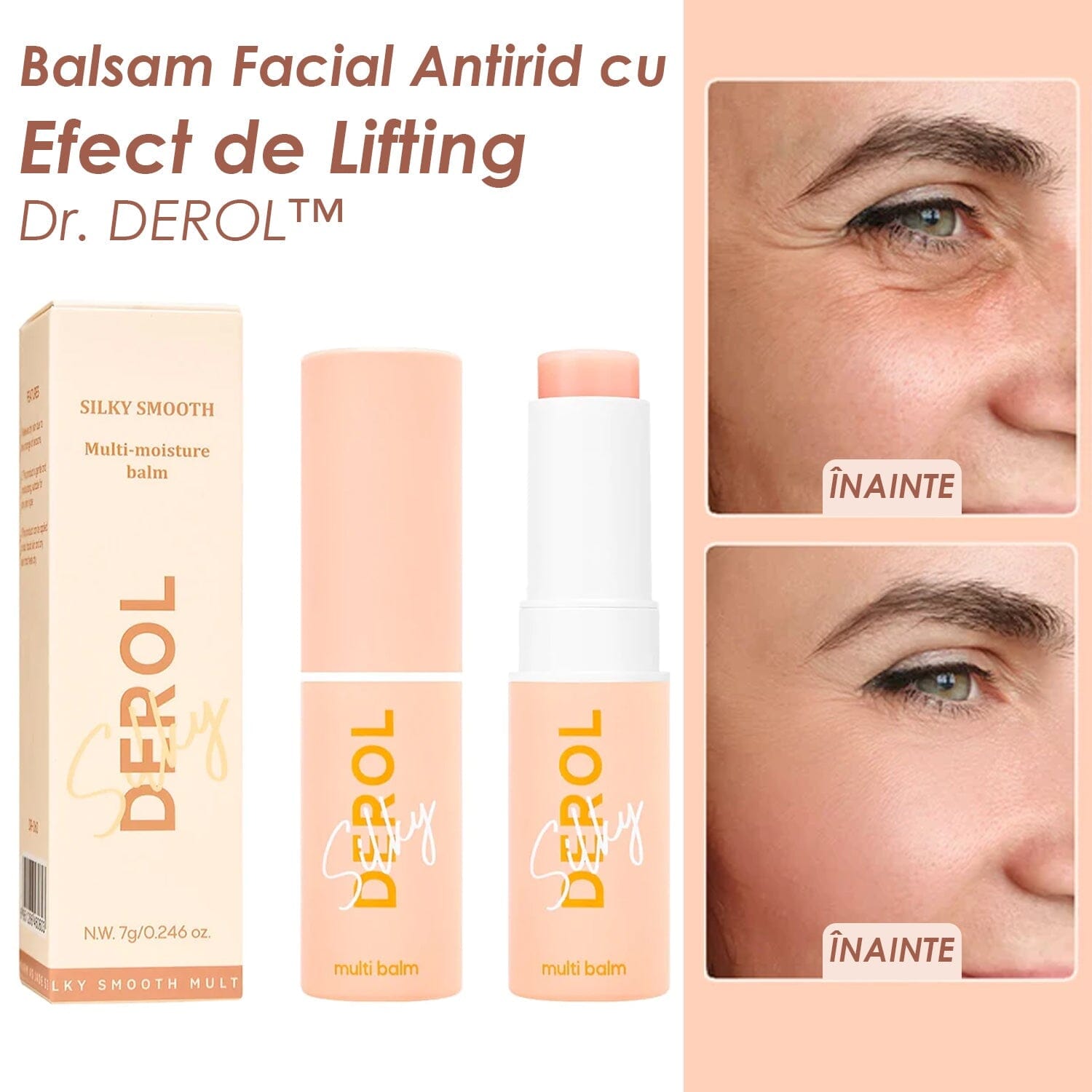 Balsam Facial Antirid cu Efect de Lifting Dr. DEROL™ Balsam Facial Antirid cu Efect de Lifting Dr. DEROL™
