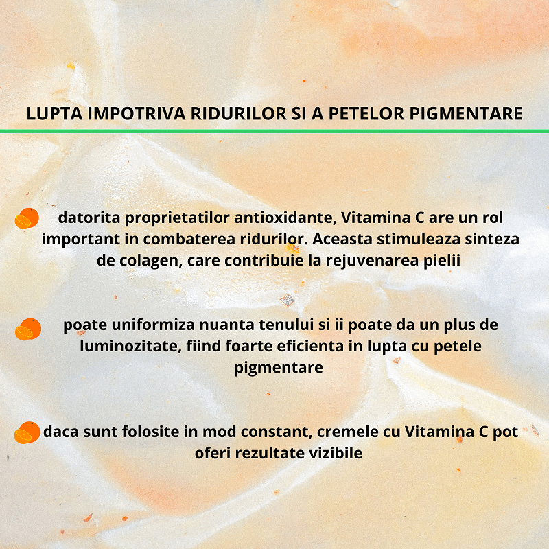 Vitamina C pentru ten
