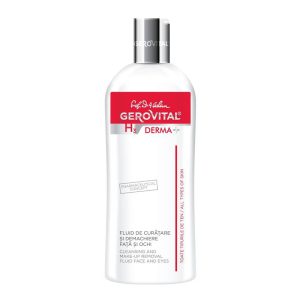 Gerovital H3 Derma+ Fluid de curatare si demachiere fata si ochi, 200 ml
