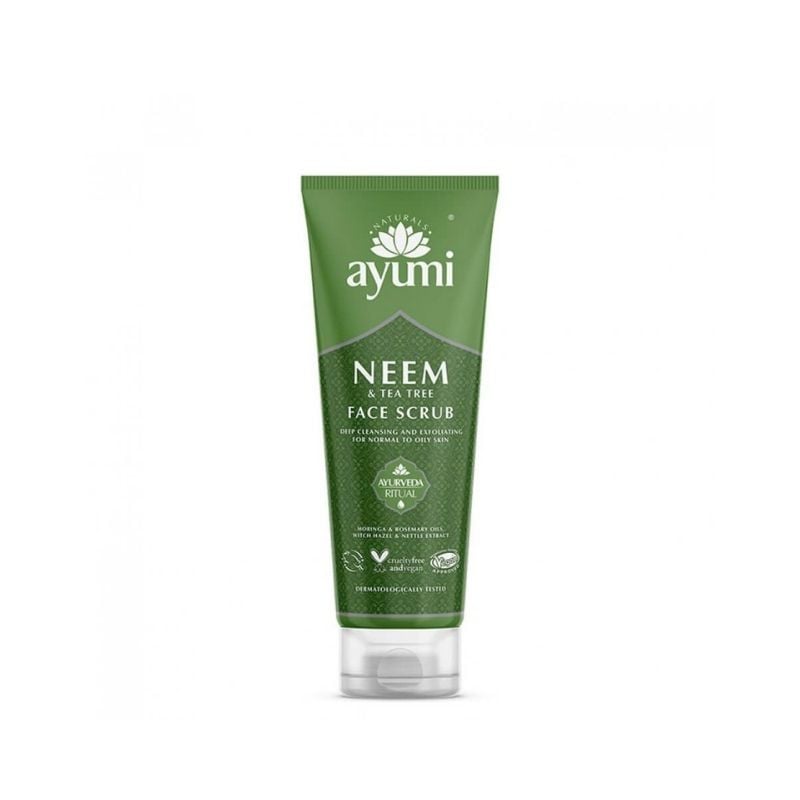 Ayumi Exfoliant facial cu Neem si Tea Tree, 125 ml Ayumi Exfoliant facial cu Neem si Tea Tree, 125 ml