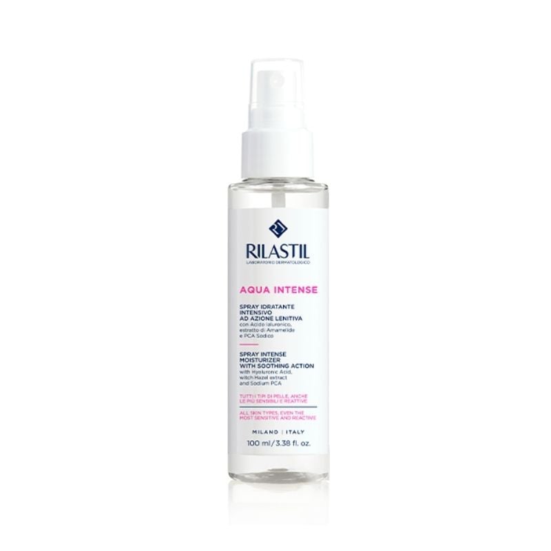 Spray cu acid hialuronic, Aqua Intense, 100 ml, Rilastil Spray cu acid hialuronic, Aqua Intense, 100 ml, Rilastil