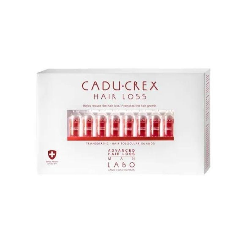 CADU-CREX Tratament impotriva caderii parului stadiu avansat barbati, 20 fiole CADU-CREX Tratament impotriva caderii parului stadiu avansat barbati, 20 fiole