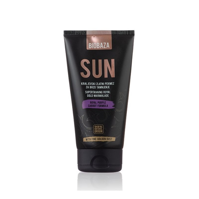 Biobaza Sun Crema acceleratoare bronzanta cu aur, 150 ml Biobaza Sun Crema acceleratoare bronzanta cu aur, 150 ml