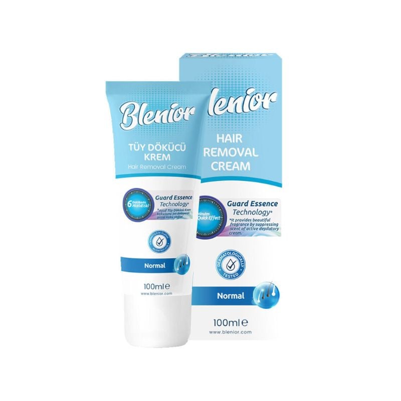 Blenior Crema depilatoare - par normal, 100ml Blenior Crema depilatoare - par normal, 100ml