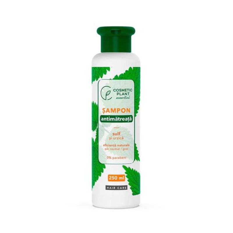 Cosmetic Plant Sampon antimatreata cu sulf si urzica, 250ml Cosmetic Plant Sampon antimatreata cu sulf si urzica, 250ml