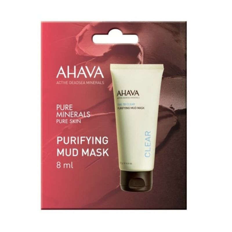 Ahava Masca purifianta cu namol Time to Clear, 8ml Ahava Masca purifianta cu namol Time to Clear, 8ml