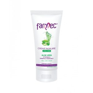 Farmec Crema ingrijire calcaie Aloe Vera, 100ml
