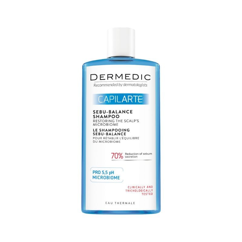 Sampon seboregulator Sebu-Balance CAPILARTE, 300 ml, Dermedic Sampon seboregulator Sebu-Balance CAPILARTE, 300 ml, Dermedic