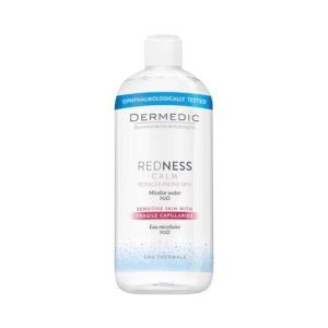 Apa micelara pentru piele cuperozica H2O REDNESS CALM, 500ml, Dermedic