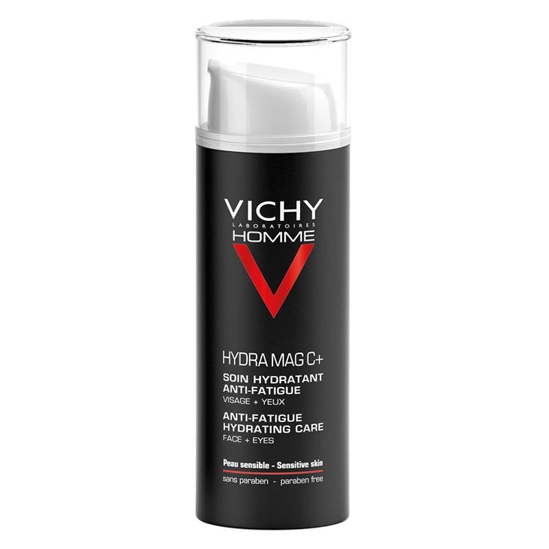 VICHY Homme Hydra Mag C Cremă hidratantă şi fortifiantă 24 h VICHY Homme Hydra Mag C Cremă hidratantă şi fortifiantă 24 h