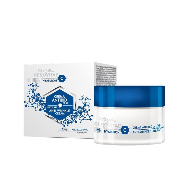 GH3 Hyaluron C Crema antirid de zi, 50 ml GH3 Hyaluron C Crema antirid de zi, 50 ml