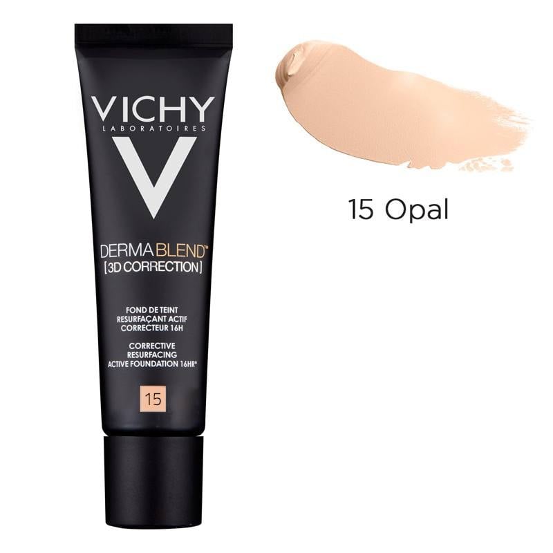 Vichy Dermablend 3D, fond de ten corector, nuanta 15, 30ml Vichy Dermablend 3D, fond de ten corector, nuanta 15, 30ml