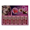 Set 12 Rujuri Lichide Mate, Rezistente la Transfer, Profesionale, Nova Kiss 901 Romantic Matte, 12 x 5.5 ml