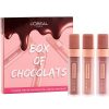 Set L Oreal Paris Box of Chocolats Ultra-Matte Liquid Lip, 3 bucati Set L Oreal Paris Box of Chocolats Ultra-Matte Liquid Lip, 3 bucati