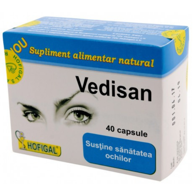 HOFIGAL Vedisan, 40 capsule HOFIGAL Vedisan, 40 capsule