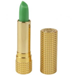 Ruj verde care isi schimba culoarea in Roz Rosu Cyclam, rezistent la transfer, Nova Kiss
