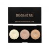 Paleta iluminatoare MAKEUP REVOLUTION 3 Radiant Lights Highlighter Palette - Beyond Radiance, 15g Paleta iluminatoare MAKEUP REVOLUTION 3 Radiant Lights Highlighter Palette - Beyond Radiance, 15g