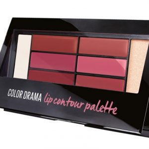 Paleta rujuri Maybelline New York Color Drama Lip Contour Palette, 02 Blushed Bombshell, 4 g