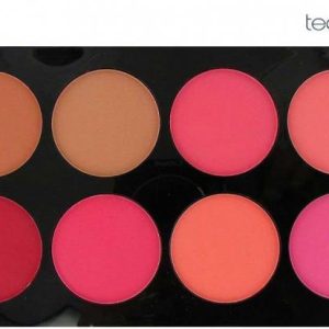 Trusa Cu 8 Blushuri in Nuante Mate pentru Conturare TECHNIC Colour Fix Blush Palette