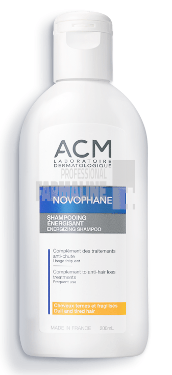 ACM Novophane Sampon energizant cu 6 vitamine par fragil 200 ml ACM Novophane Sampon energizant cu 6 vitamine par fragil 200 ml