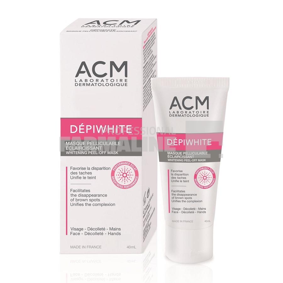 Acm Depiwhite Masca contra petelor pigmentare 40 ml Acm Depiwhite Masca contra petelor pigmentare 40 ml