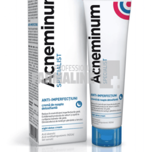 Acneminum Specialist Crema de noapte detoxifianta 30 ml