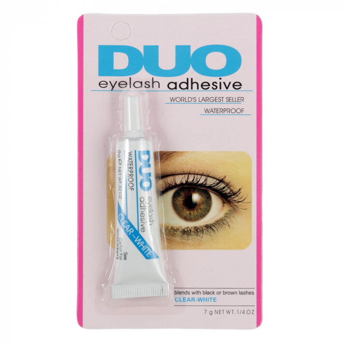 Adeziv profesional pentru Gene False de Tip Banda, Eyelash Clear-White, Waterproof, 7 g Adeziv profesional pentru Gene False de Tip Banda, Eyelash Clear-White, Waterproof, 7 g