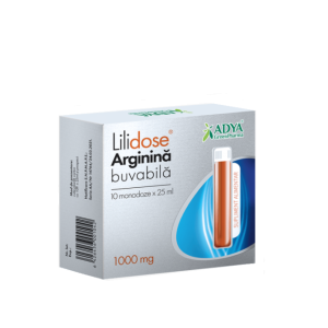 Arginină buvabilă 1000 mg 10 flacoane Adya Green Pharma
