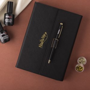 Agenda NailsUp 2023 cu pix - Negru