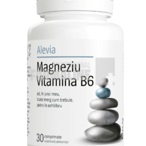 Alevia Magneziu Vitamina B6 30 comprimate