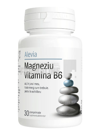 Alevia Magneziu Vitamina B6 30 comprimate Alevia Magneziu Vitamina B6 30 comprimate